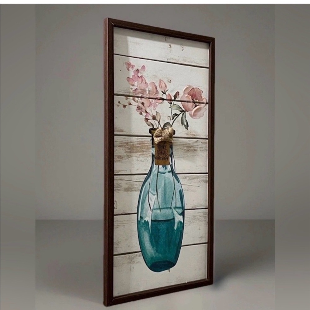 Make Today Amazing Inspirational Framed  Art for Every Day of Your Life EUC